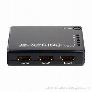 Mini HDMI Amplifier Switcher, USB2.0 480Mbps Bandwidth